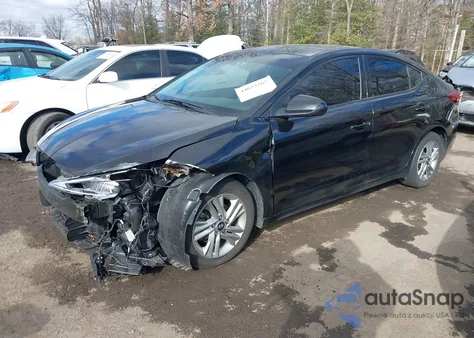 2020 Hyundai Elantra Value Edition из США, поврежденный, VIN 5NPD84LF6LH578340